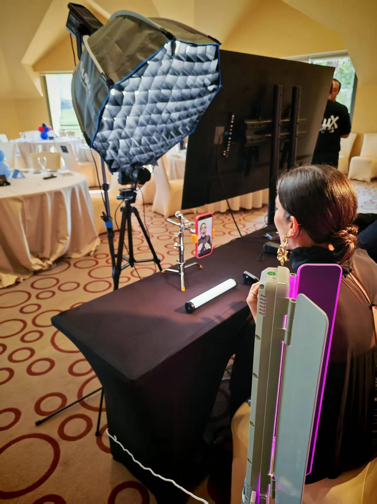 On site · Live picture tuning